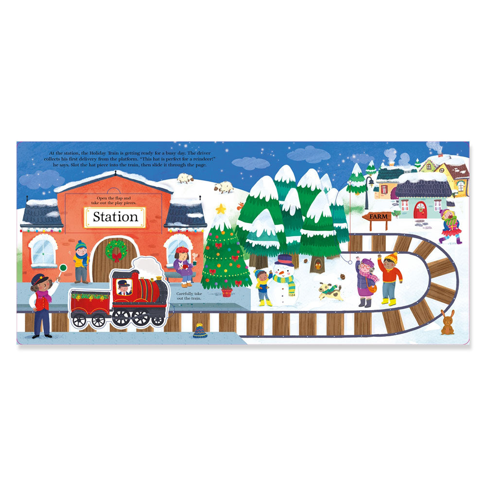 Slide Through All Aboard the Holiday Train