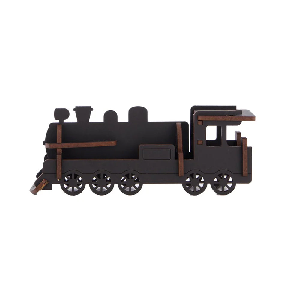 3D Steam Train Wood Puzzle