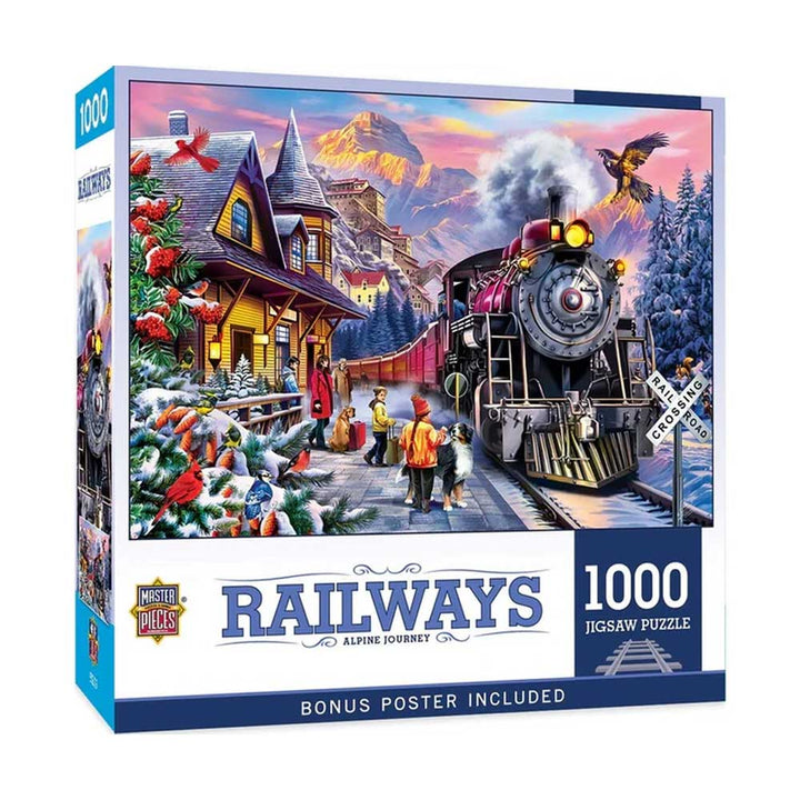 Railways Alpine Journey 1000 Piece Puzzle