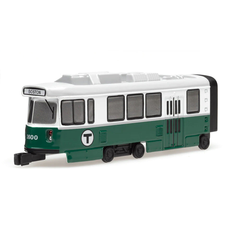 Boston MBTA Die Cast Green Line Toy Trolley Car