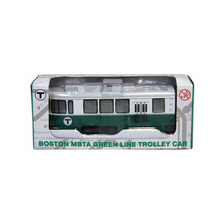 Boston MBTA Die Cast Green Line Toy Trolley Car