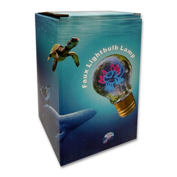  ECONOMICS EXPERIMENT ライト Axolotl LED Lightbulb – Museum of Science Shop