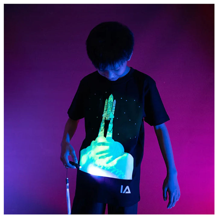 Youth Outer Space Interactive Glow T-Shirt