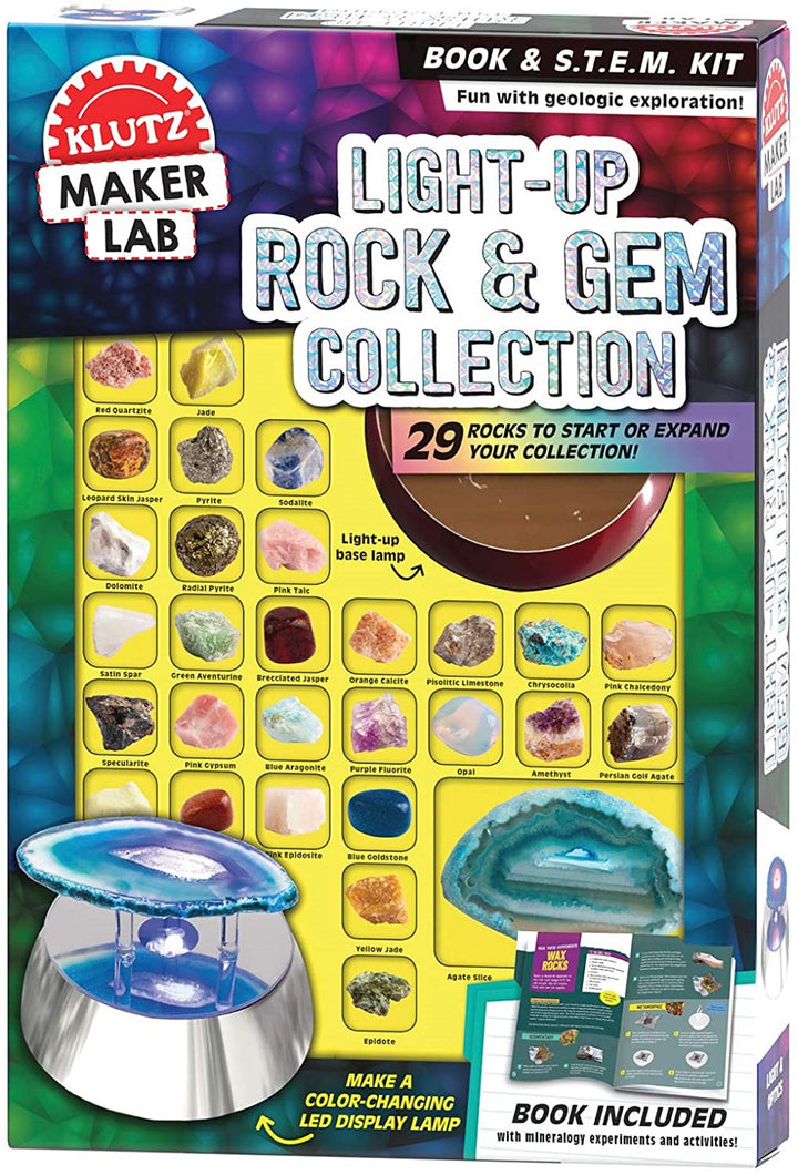 Light Up Rock & Gem Collection: Maker Lab STEM Kit