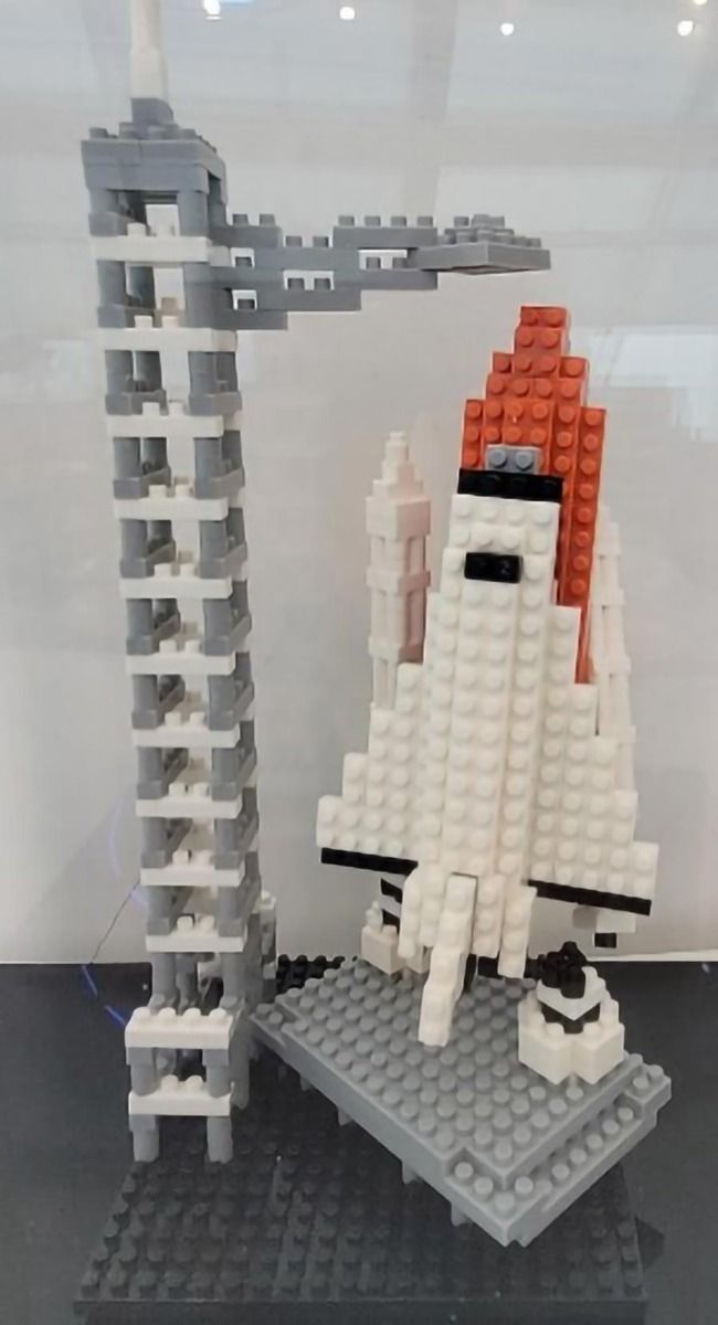 Mini Building Block Space Shuttle Set