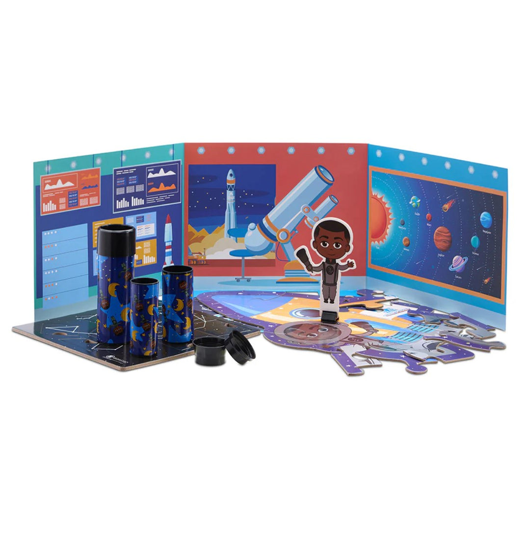 Brown Toy Box Astronomy STEAM Kit