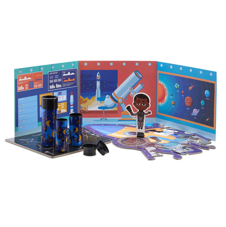 Brown Toy Box Astronomy STEAM Kit