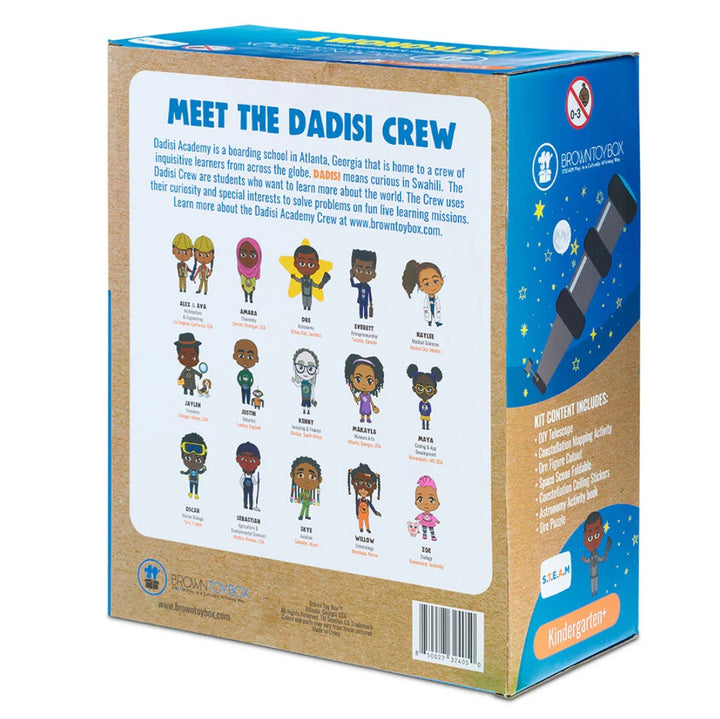 Brown Toy Box Astronomy STEAM Kit