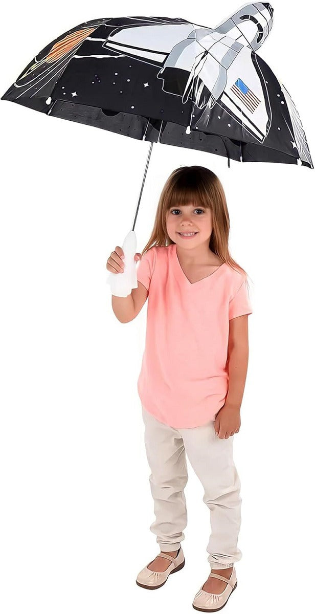 Space Ship 3D Children's Umbrella