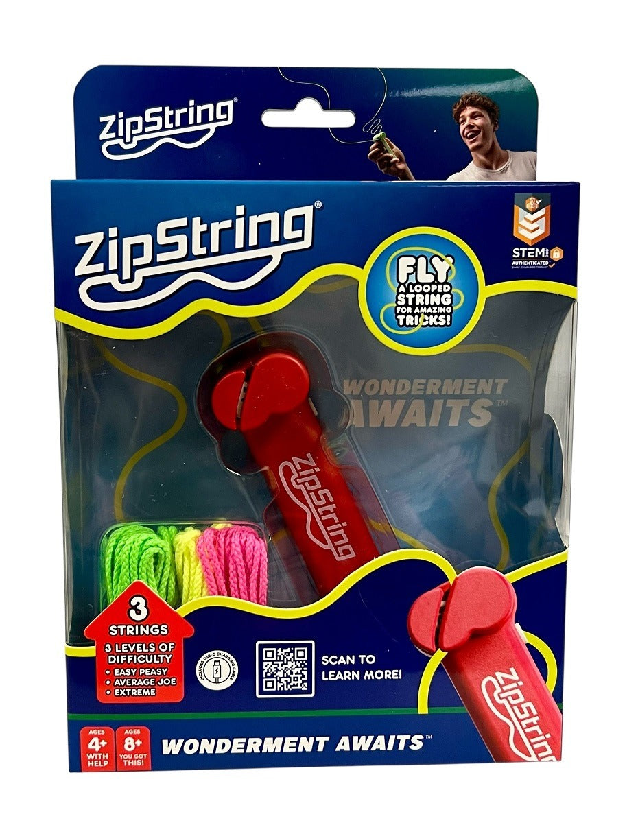 ZipString Rope Launcher Toy back