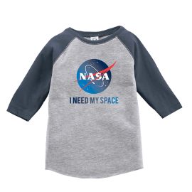 NASA Toddler & Youth Raglan T-Shirt